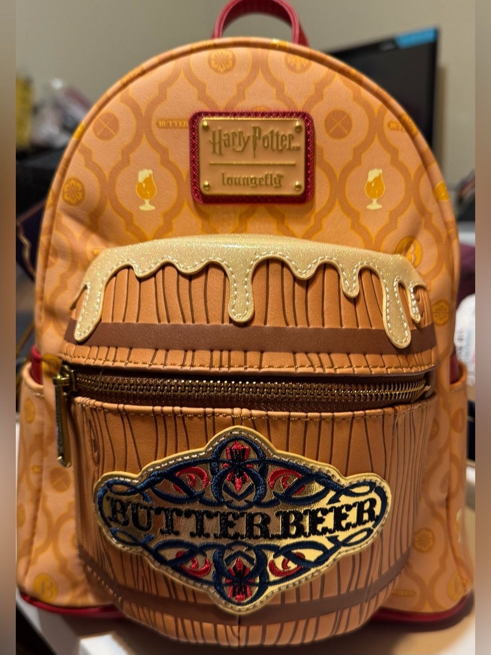 Loungefly Harry Potter Butterbeer Mini Backpack - NWT